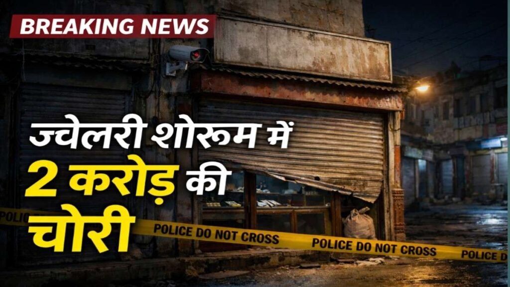 डीडवाना राजस्थान के ज्वैलरी शोरूम में हुई चोरी (सांकेतिक तस्वीर)
