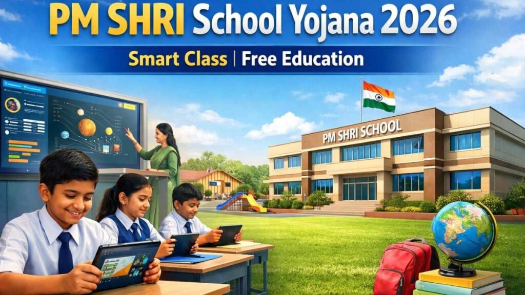 PM SHRI School Yojana 2026 (की AI फोटो )