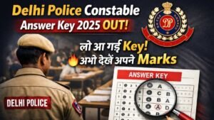 Delhi Police Constable Answer Key 