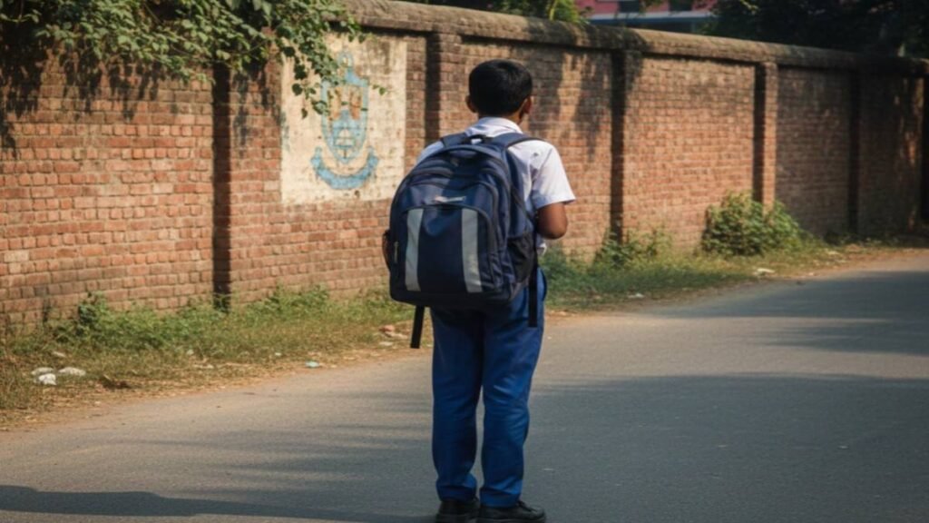 Mainpuri teacher attack में छात्र की प्रतीकात्मक तस्वीर