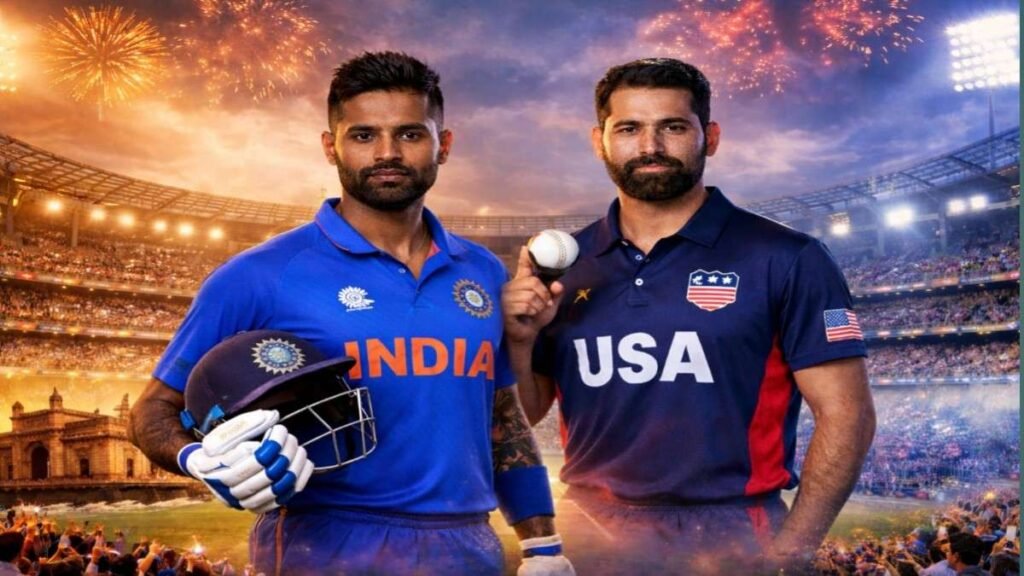 IND vs USA मैच अपडेट